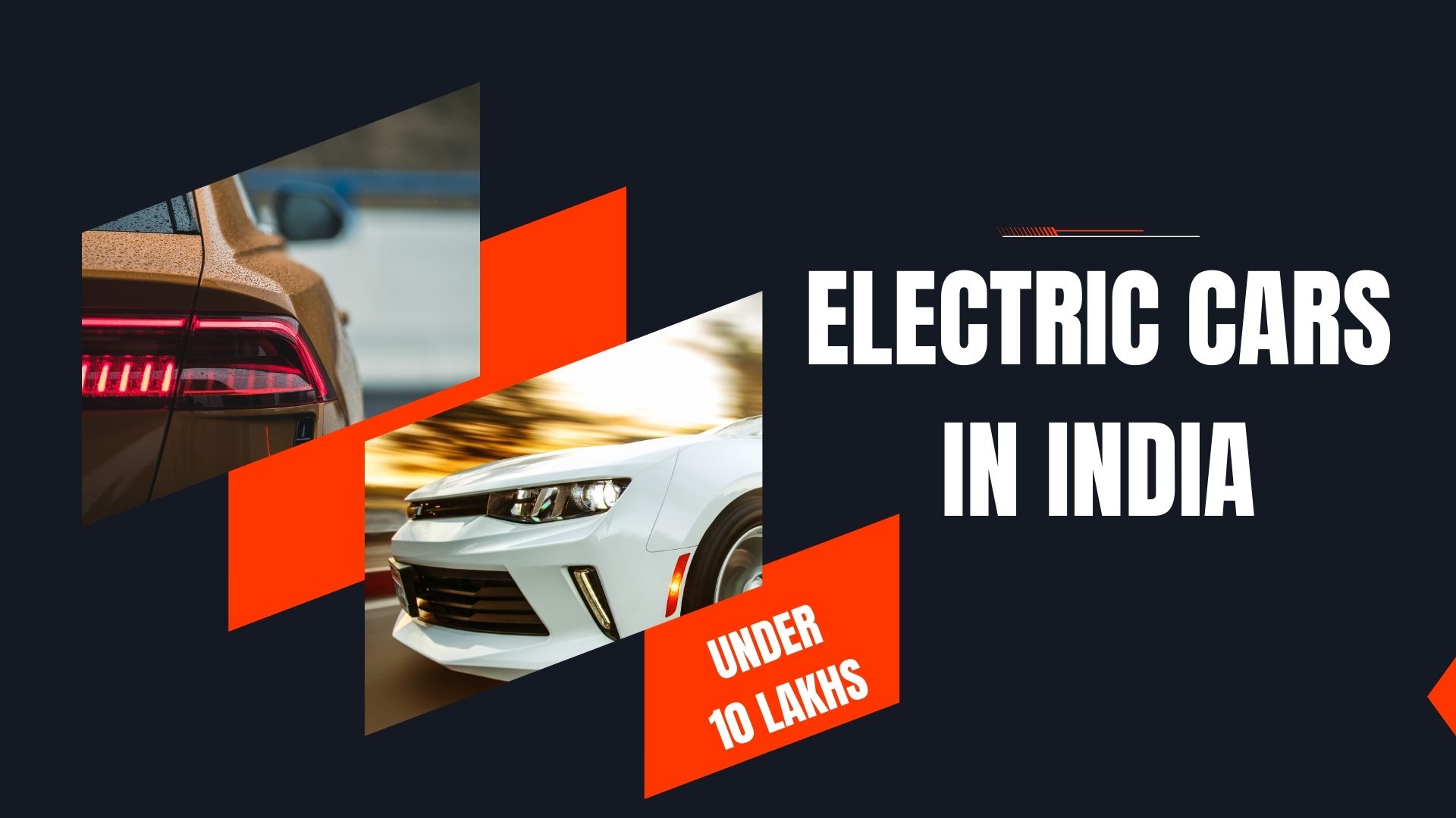 Buy Electric Cars in India under 10 lakhs
