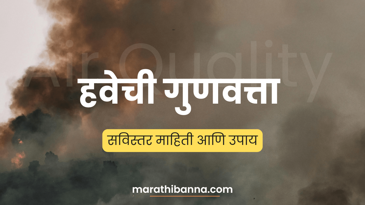 हवेची गुणवत्ता (Air Quality) – सविस्तर माहिती आणि उपाय 2025