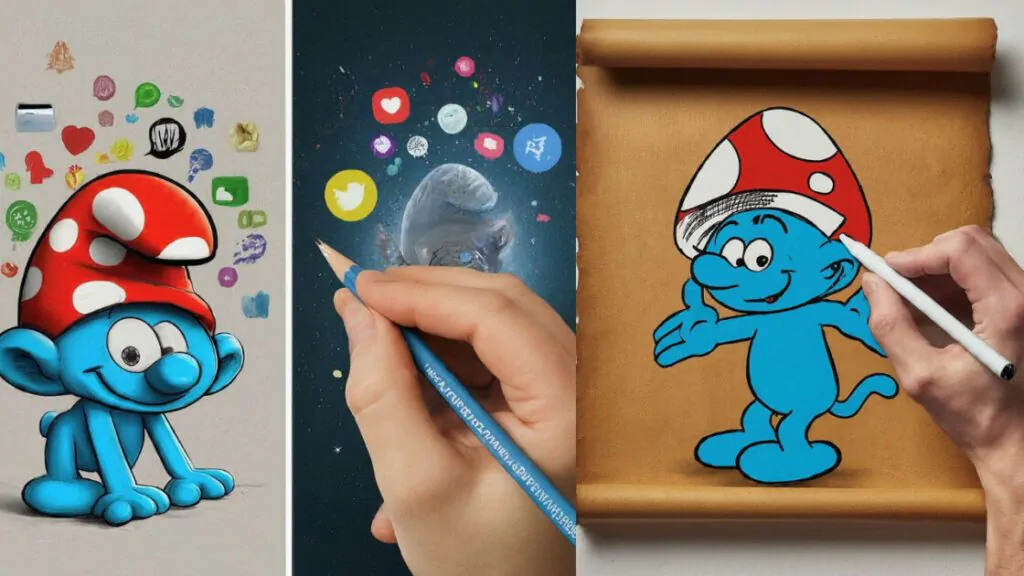 From Sketch to Sensation The Rise of the Smurf Cat Meme