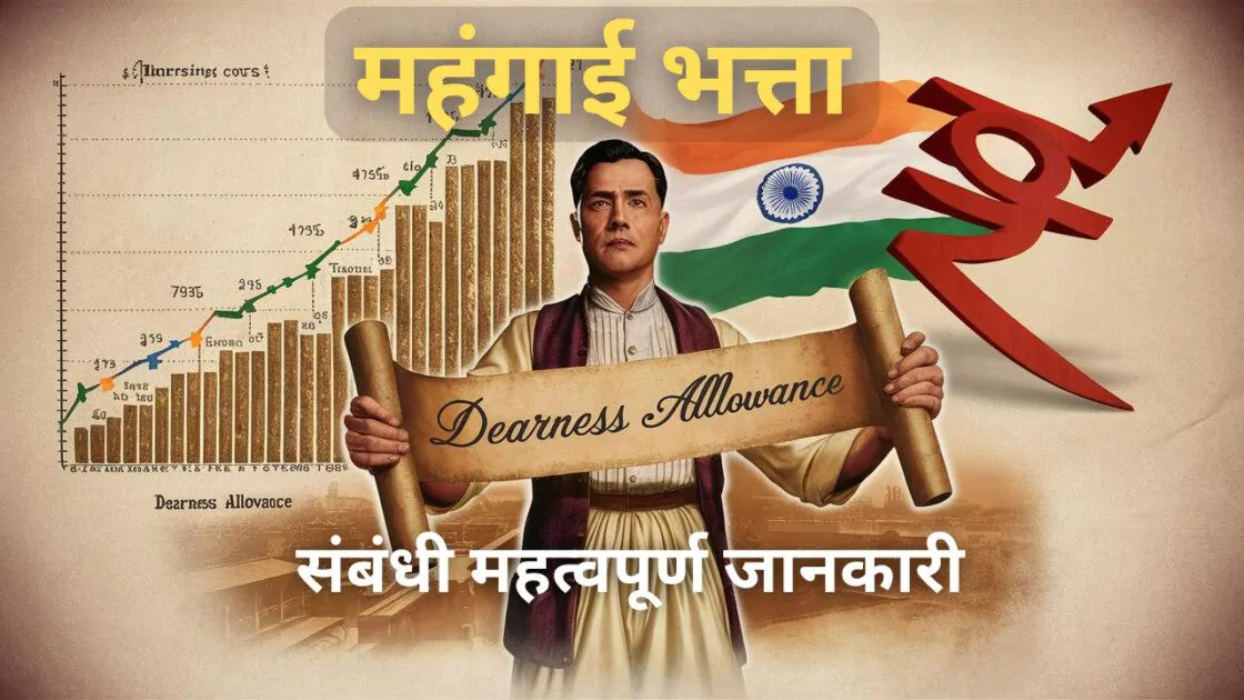 महंगाई भत्ता संबंधी महत्वपूर्ण जानकारी 2024-25