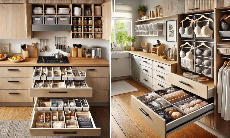 Organizers for Drawers and Cabinets