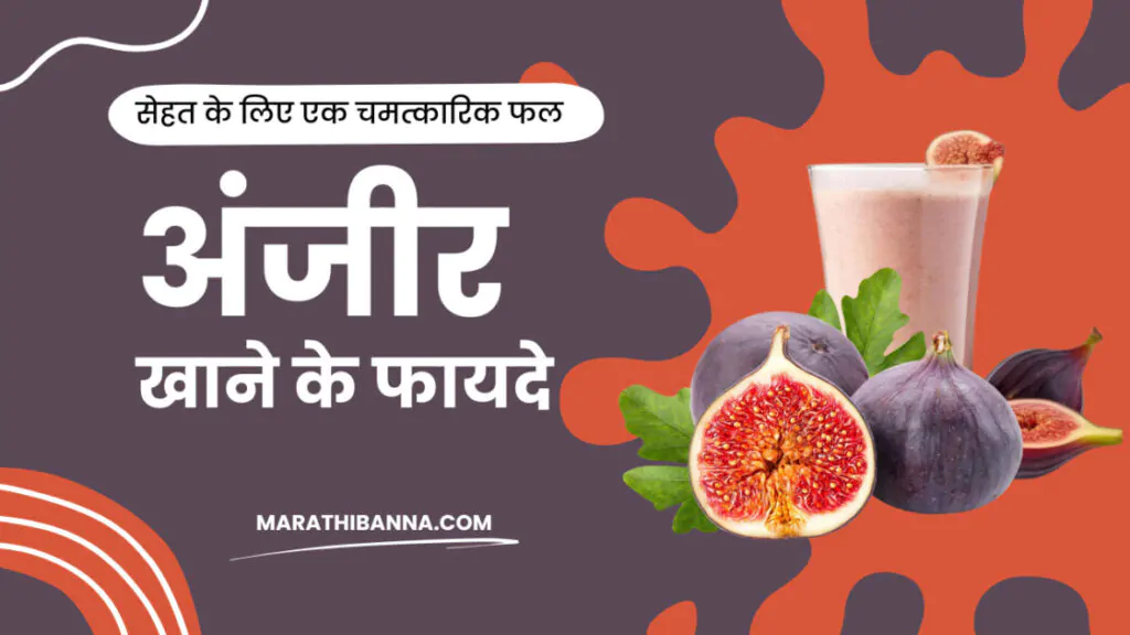 अंजीर खाने के फायदे सेहत के लिए एक चमत्कारिक फल